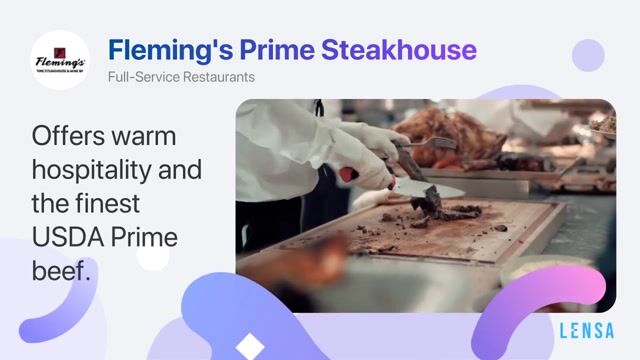 Fleming's Prime Steakhouse company video thumbnail