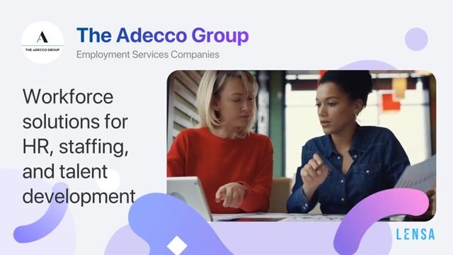 The Adecco Group company video thumbnail
