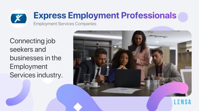 Express Employment Professionals company video thumbnail