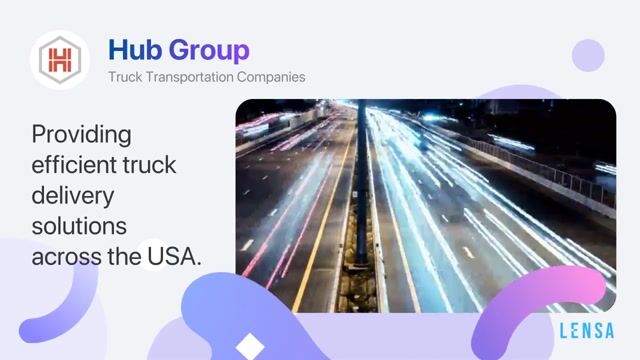 Hub Group company video thumbnail