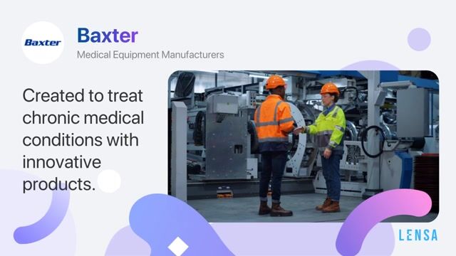 Baxter company video thumbnail