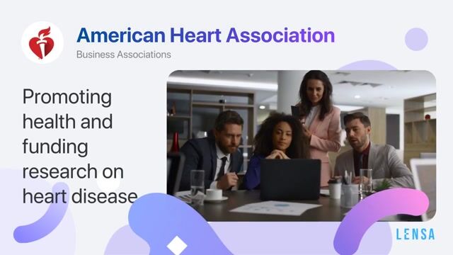 American Heart Association company video thumbnail