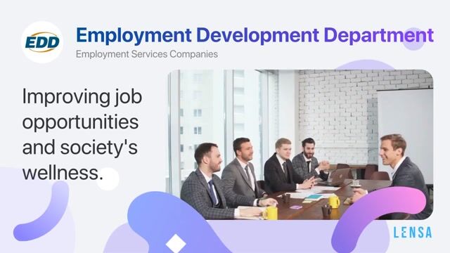 Employment Development Department company video thumbnail